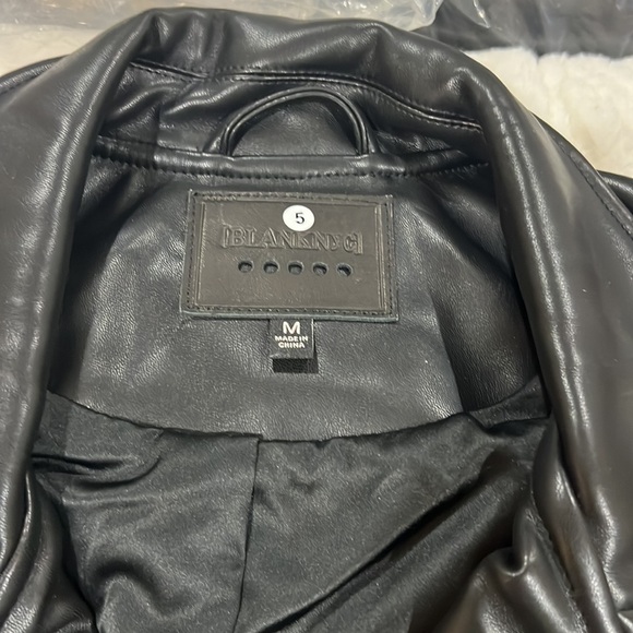 Blanknyc vest black leather size small & M brand new. Plz see photos - Picture 3 of 9